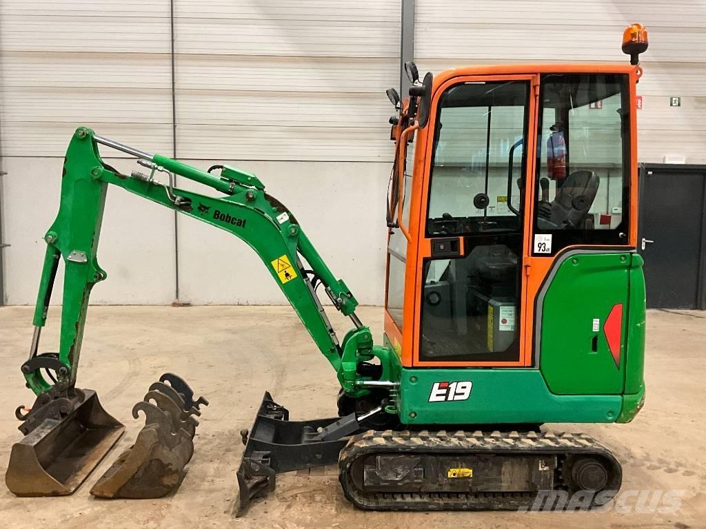 Bobcat E 19 Mini ekskavatoriai < 7 t
