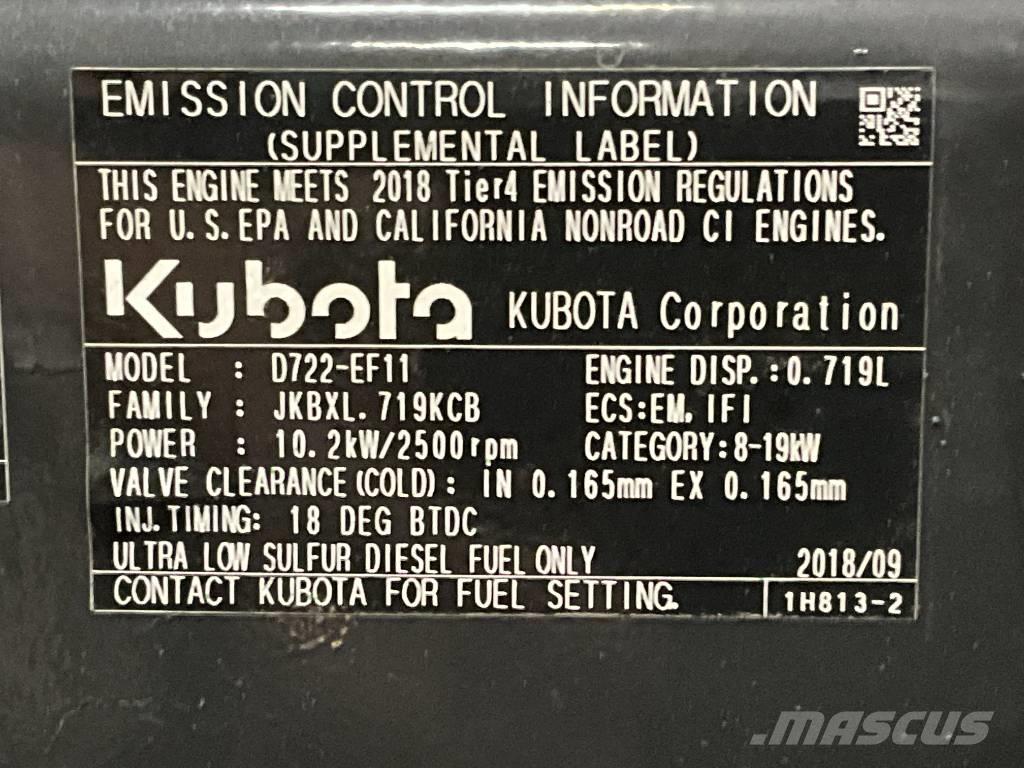 Bobcat E 19 Mini ekskavatoriai < 7 t