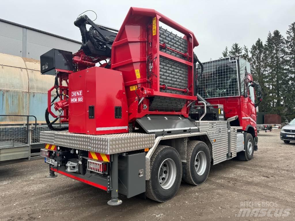 JENZ HEM 583 R Medienos smulkintuvai