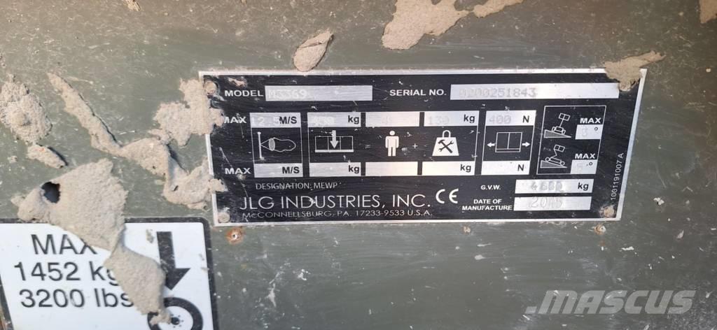 JLG M 3369 Žirkliniai keltuvai