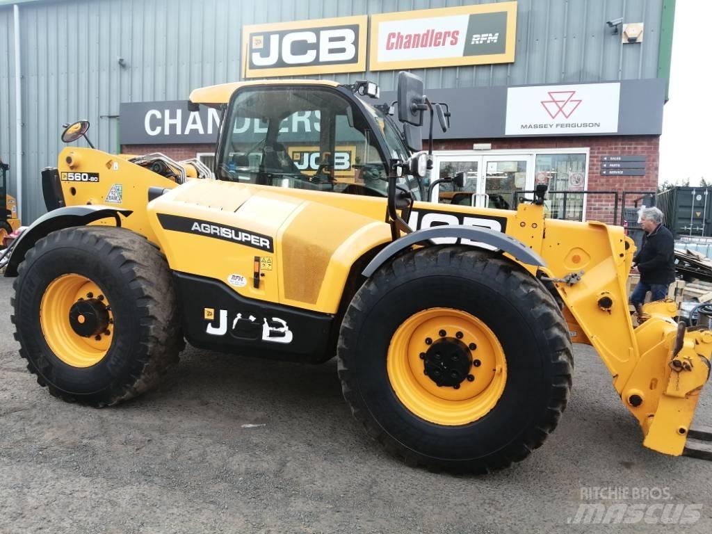 JCB 560-80 Teleskopiniai krautuvai