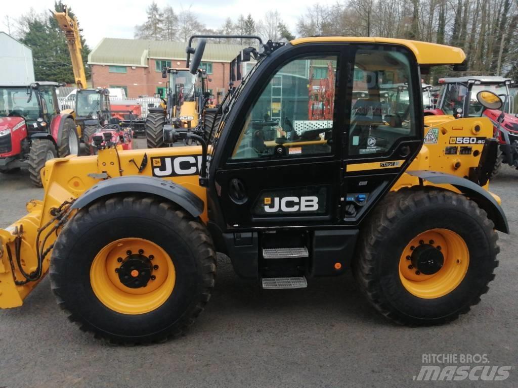 JCB 560-80 Teleskopiniai krautuvai