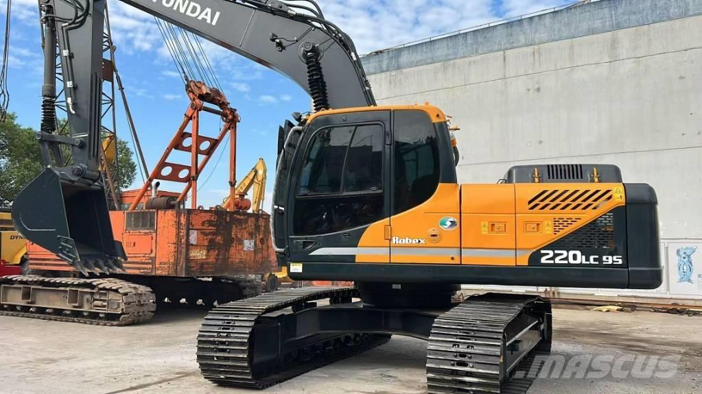 Hyundai R220LC-9S Vikšriniai ekskavatoriai