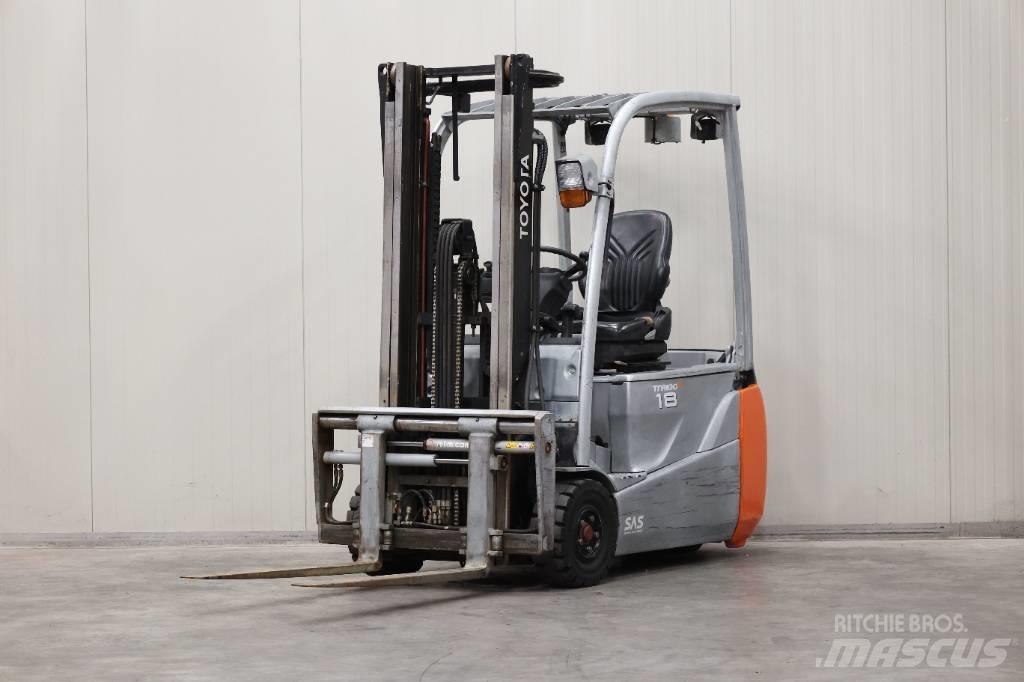 Toyota 8 FB ET 18 Elektriniai šakiniai krautuvai