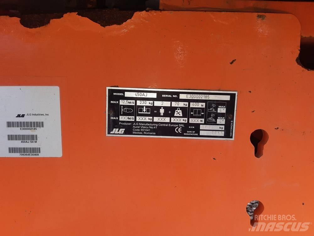 JLG BOOM LIFT Alkūniniai keltuvai