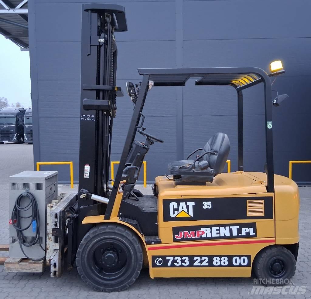 CAT EP 35 K PAC Elektriniai šakiniai krautuvai