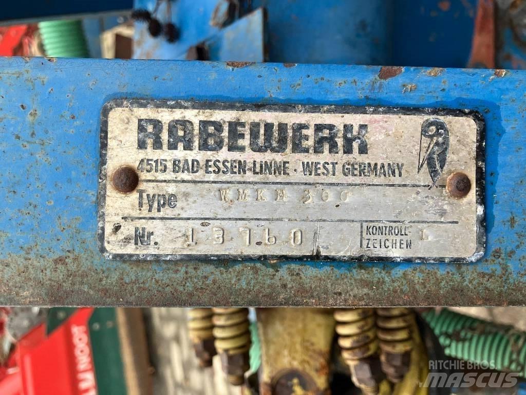 Rabe WMKE 300 Varomosios akėčios ir žemės frezos