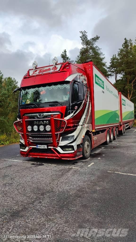 MAN TGX 15.2 Sunkvežimiai skiedroms vežti