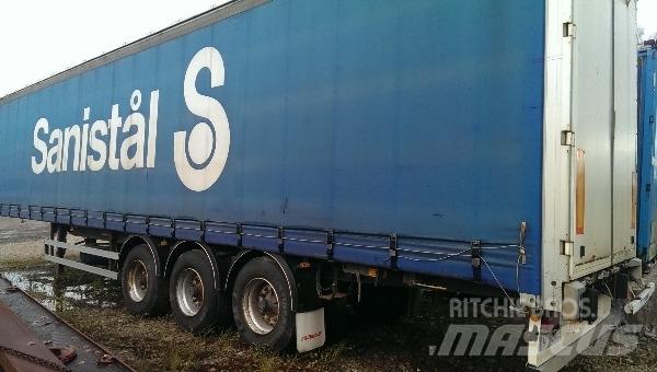 Fruehauf T36 Tentinės puspriekabės