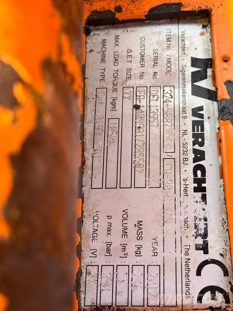 CAT 319DL Vikšriniai ekskavatoriai