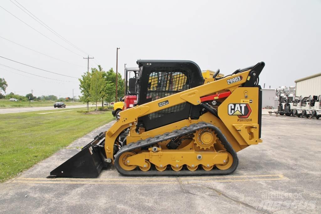 CAT 299D3 Krautuvai su šoniniu pasukimu
