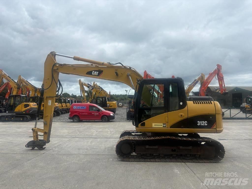 CAT 312 C Vikšriniai ekskavatoriai