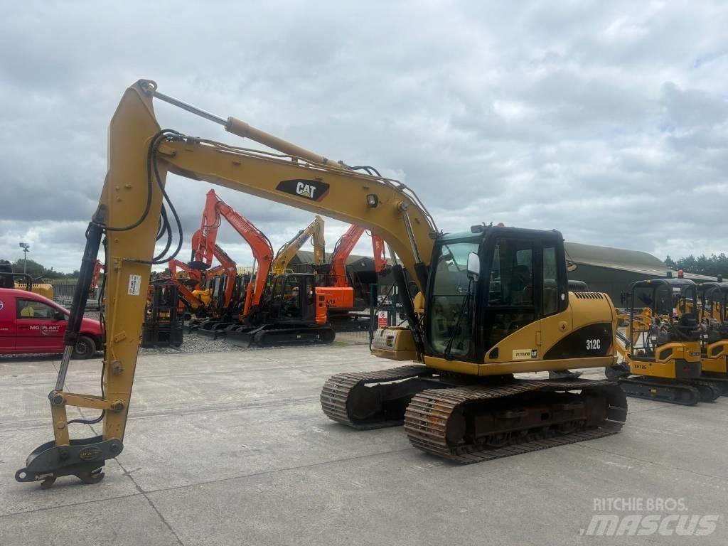 CAT 312 C Vikšriniai ekskavatoriai