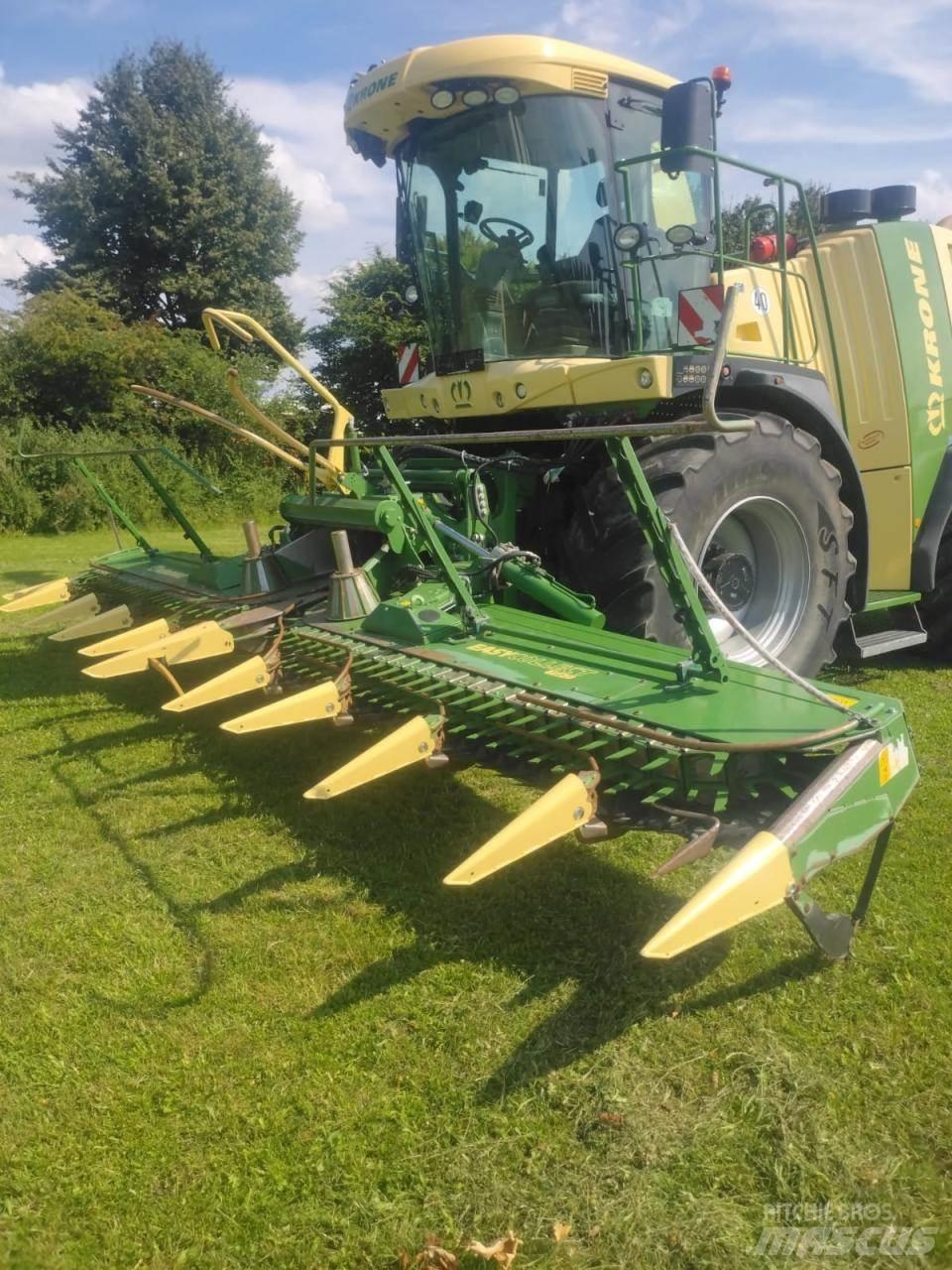 Krone Big X 700 Pašarų ruošimo technika