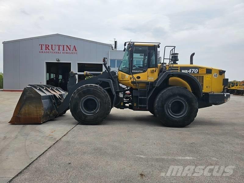 Komatsu WA 470-7 Naudoti ratiniai krautuvai