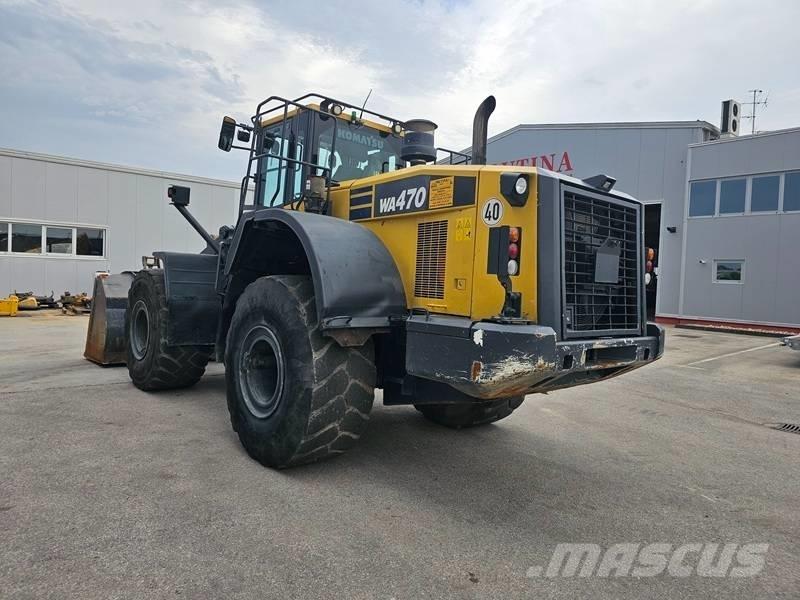 Komatsu WA 470-7 Naudoti ratiniai krautuvai
