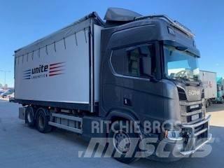 Scania R580 Flisbil Sunkvežimiai skiedroms vežti