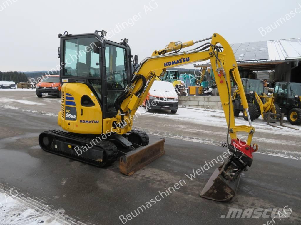Komatsu PC 26 MR-5 Mini ekskavatoriai < 7 t