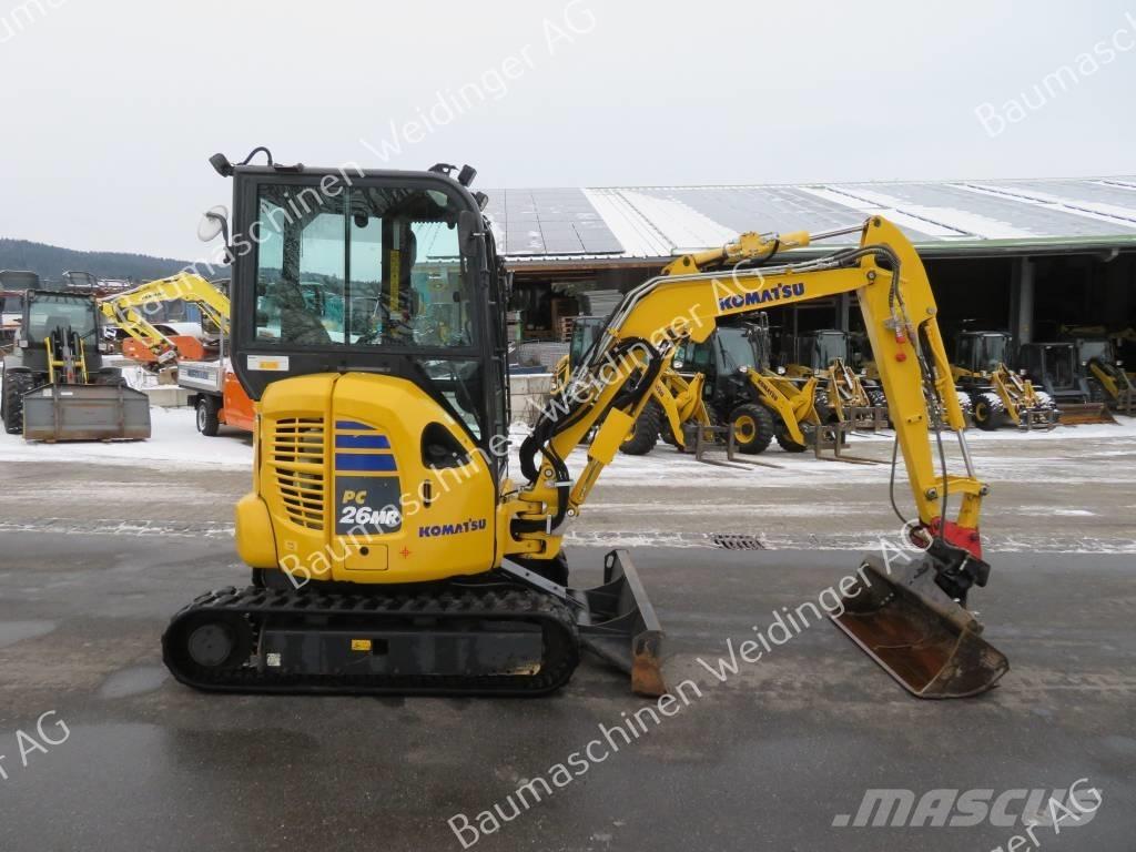 Komatsu PC 26 MR-5 Mini ekskavatoriai < 7 t