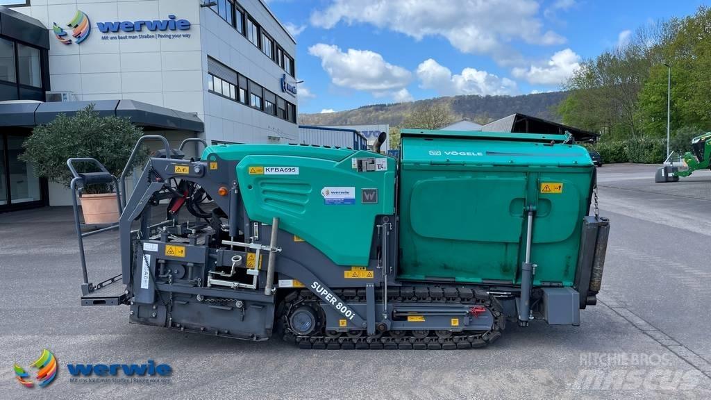 Vögele Super 800i Asfalto klotuvai