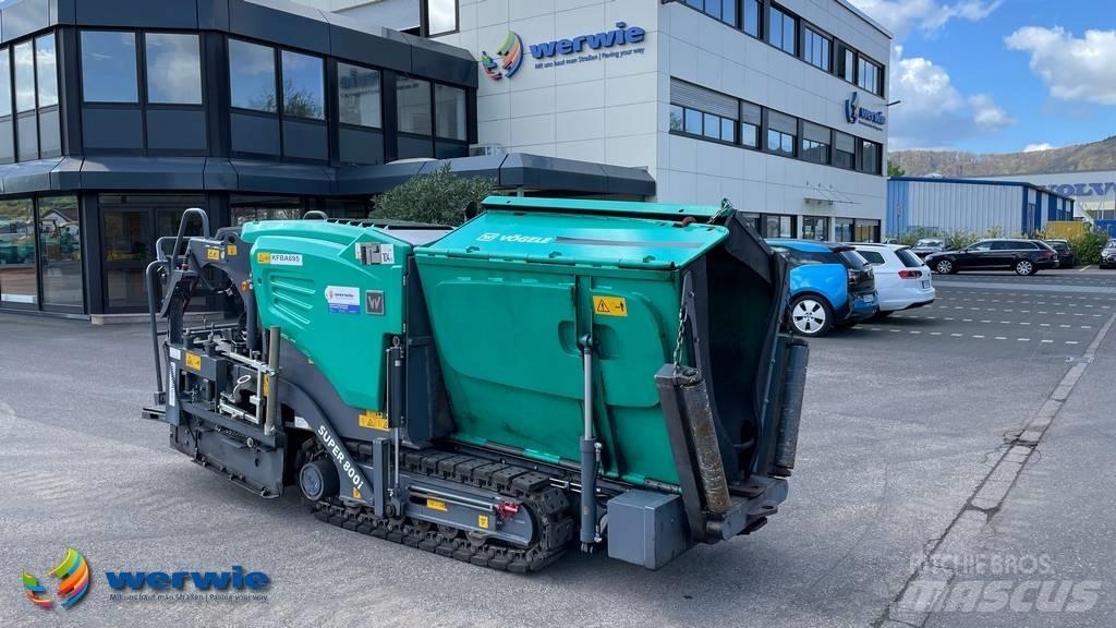 Vögele Super 800i Asfalto klotuvai