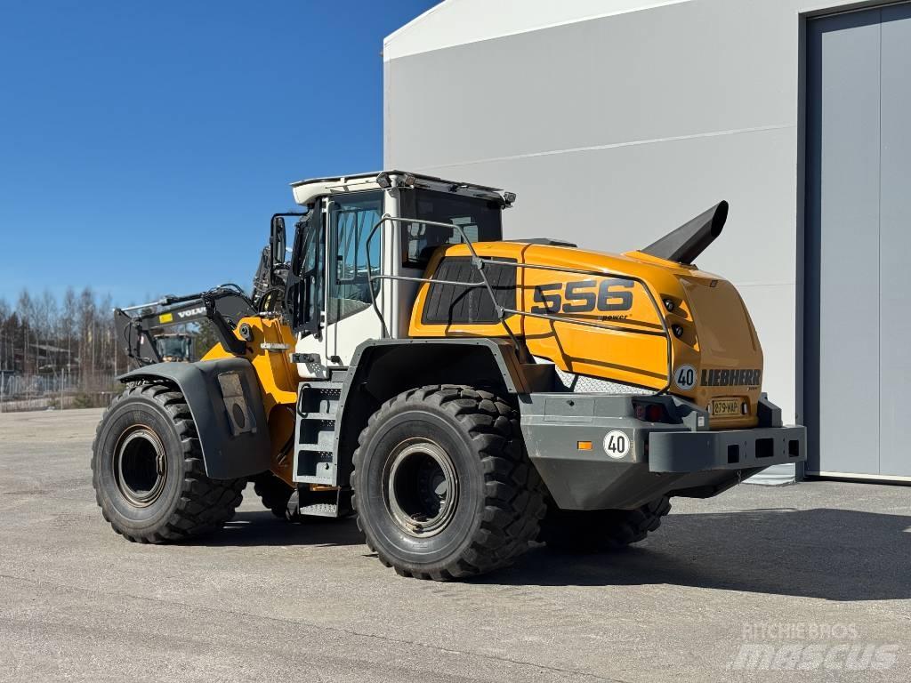 Liebherr L 556 Naudoti ratiniai krautuvai