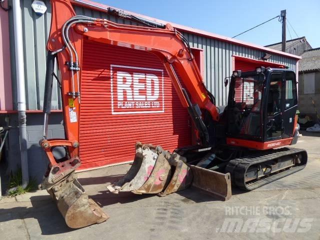 Kubota KX 080-4 Vidutinės galios ekskavatoriai 7-12 t