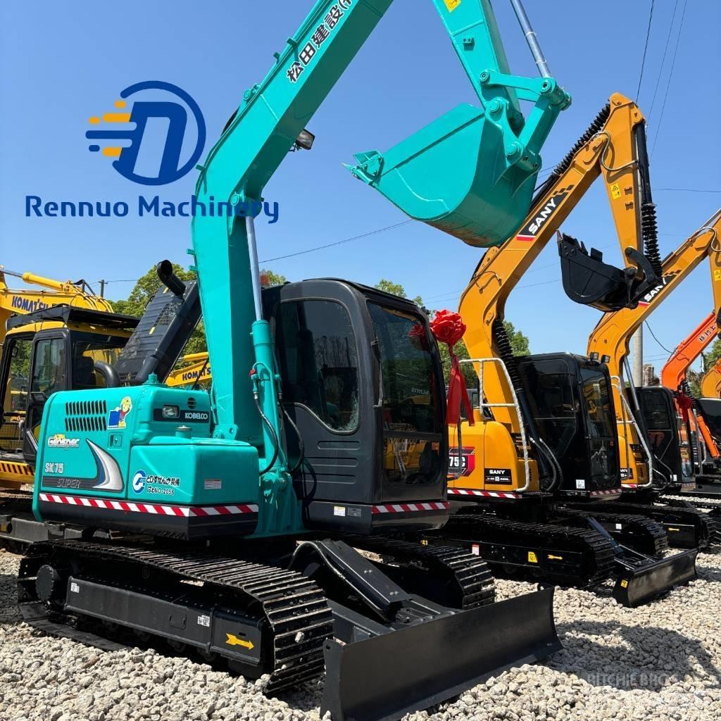 Kobelco SK75 Vikšriniai ekskavatoriai