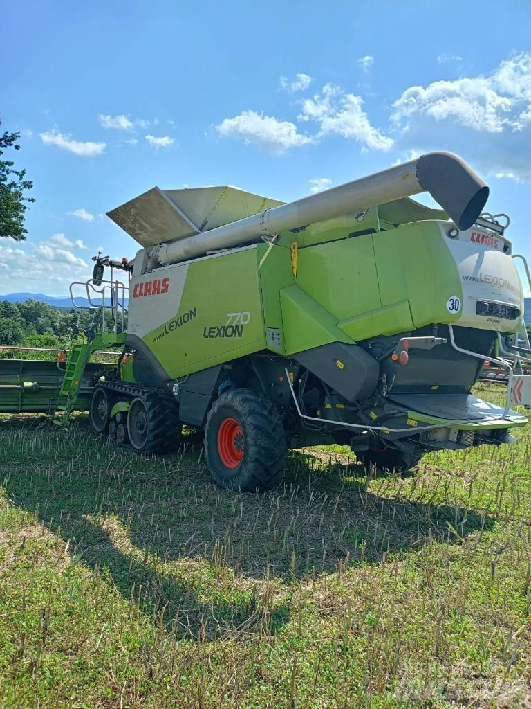 CLAAS Lexion 770 TT Derliaus nuėmimo kombainai