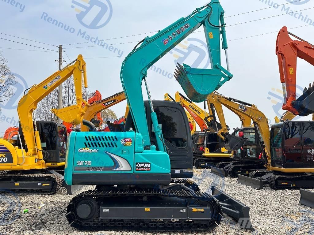 Kobelco SK75 Vikšriniai ekskavatoriai