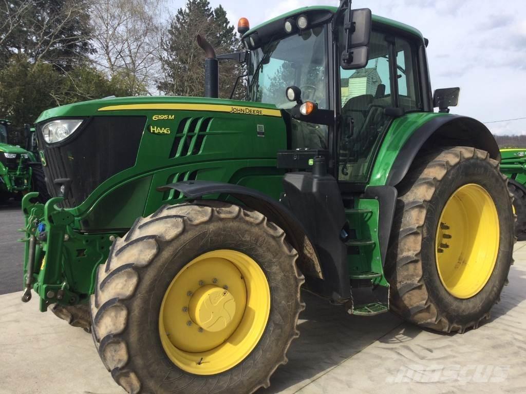 John Deere 6195M Traktoriai