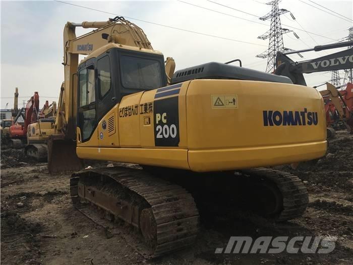 Komatsu PC 200-7 Vikšriniai ekskavatoriai