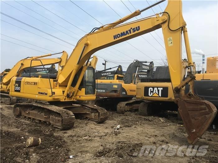 Komatsu PC 200-7 Vikšriniai ekskavatoriai