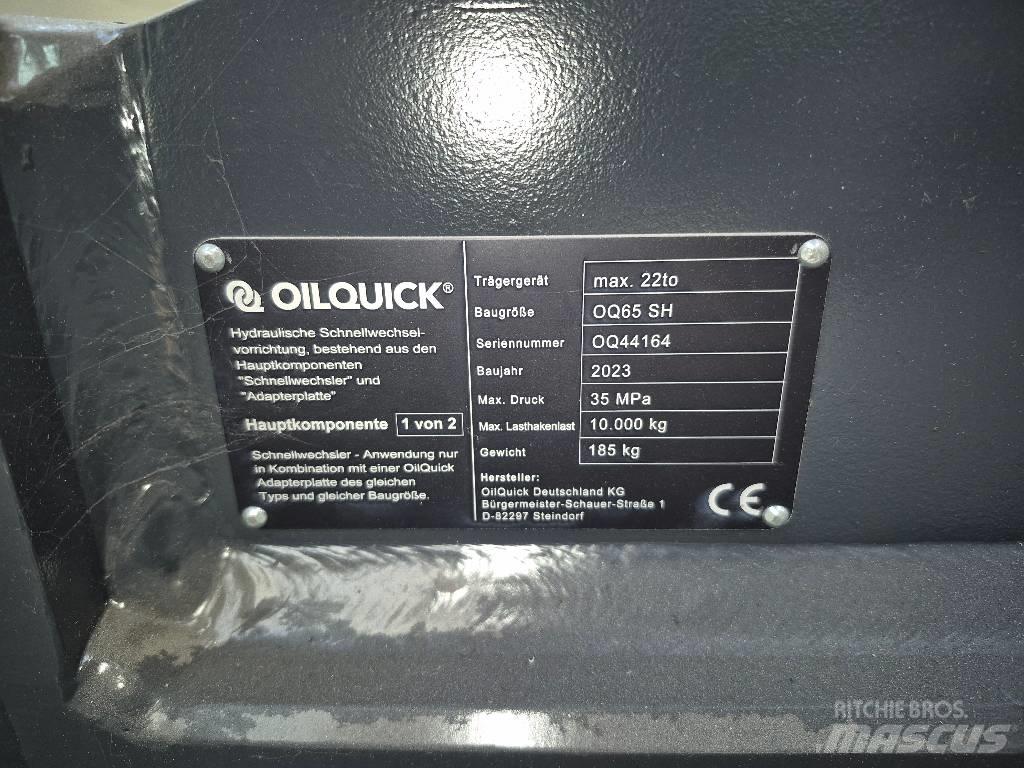 OilQuick OQ 65 Greito sujungimo jungtys