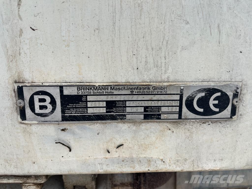 Brinkmann FHk 200/3 Betono padavimo siurbliai
