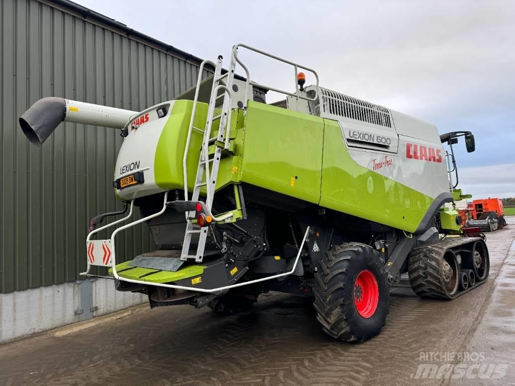 CLAAS Lexion 600 TT Derliaus nuėmimo kombainai