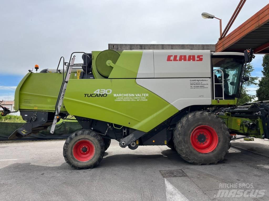CLAAS Tucano 430 Derliaus nuėmimo kombainai