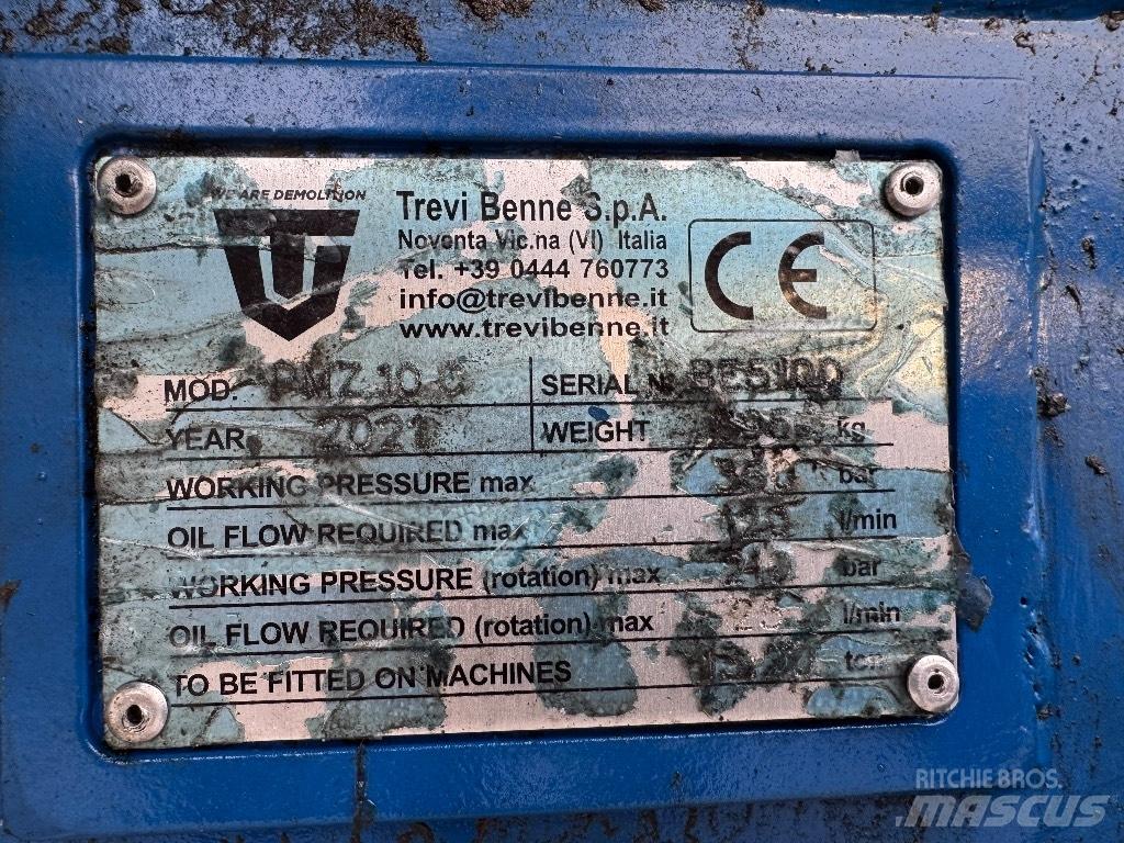 Trevibenne PMZ 10C Griebtuvai