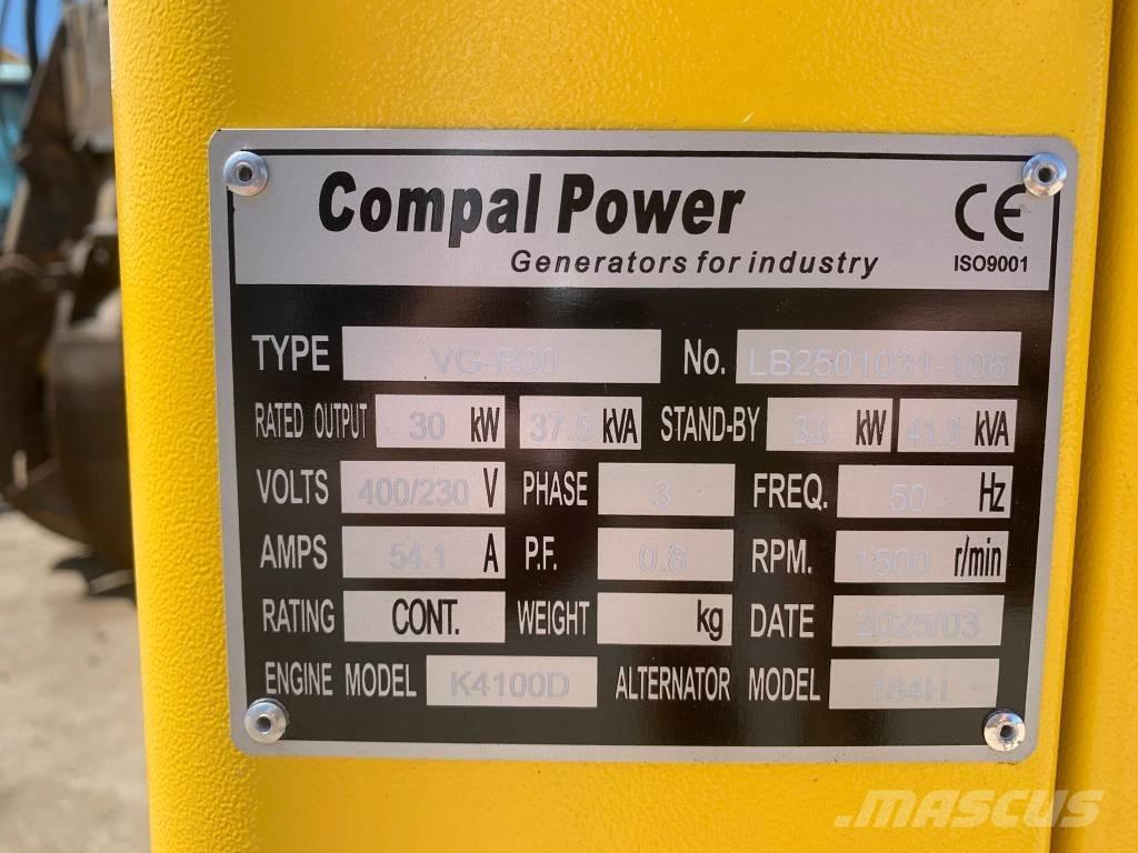  Compal VG-R30 Dyzeliniai generatoriai