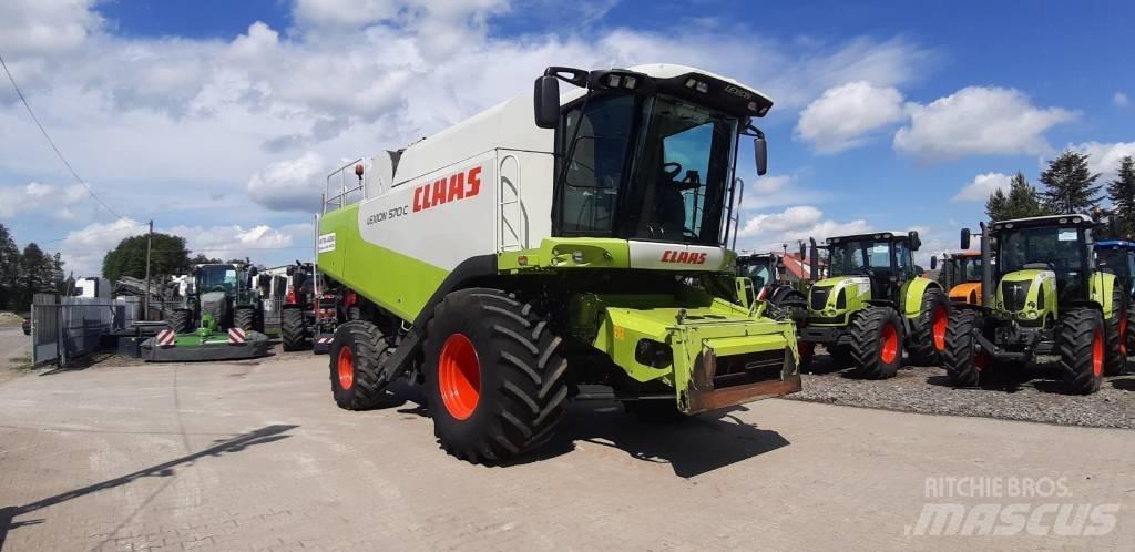 CLAAS Lexion 570 C Derliaus nuėmimo kombainai