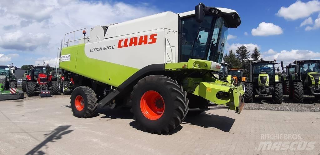 CLAAS Lexion 570 C Derliaus nuėmimo kombainai