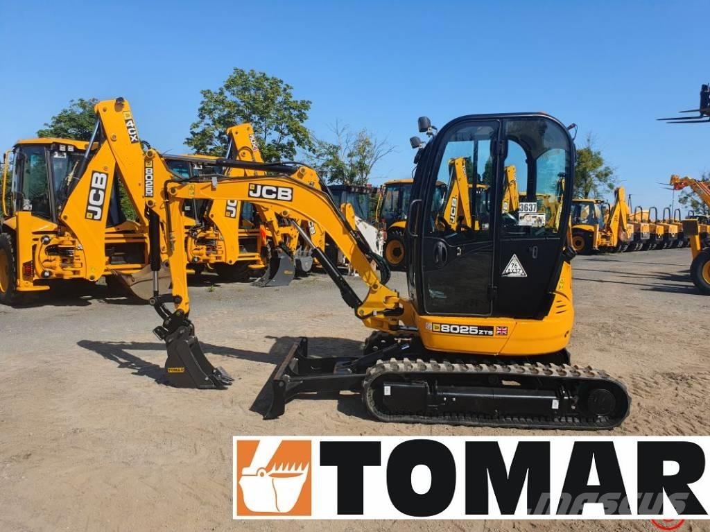 JCB 8025 ZTS Mini ekskavatoriai < 7 t