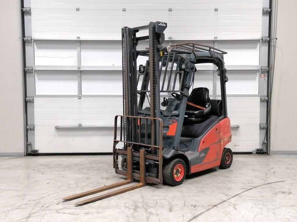 Linde H16D-01 Dyzeliniai krautuvai
