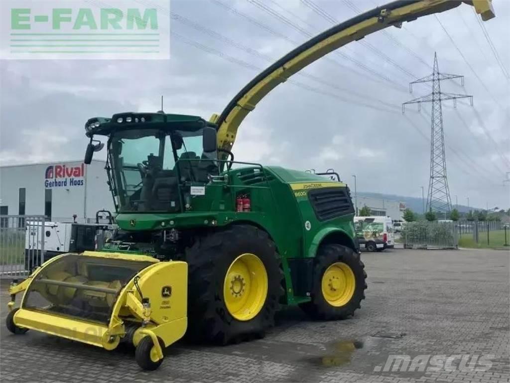 John Deere 8600i Pašarų ruošimo technika