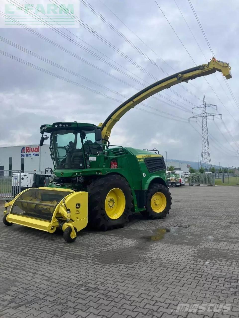 John Deere 8600i Pašarų ruošimo technika
