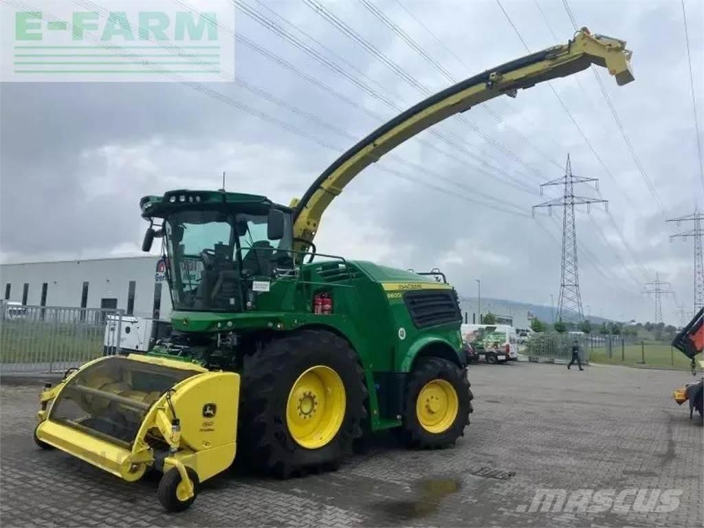 John Deere 8600i Pašarų ruošimo technika