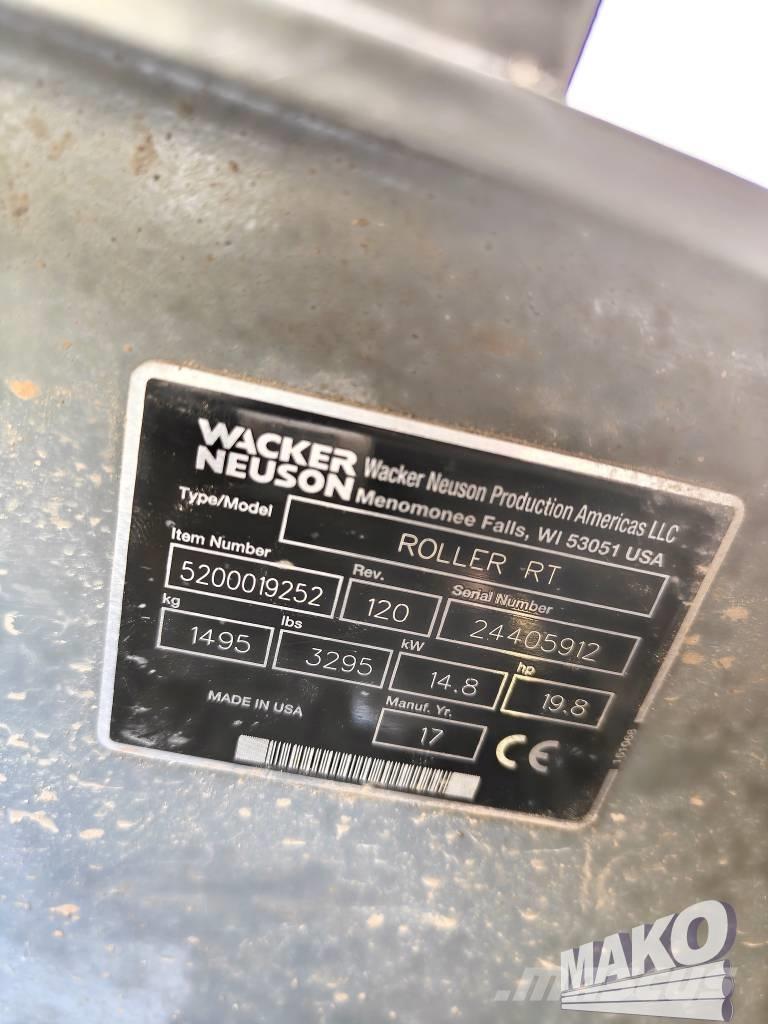 Wacker Neuson RTSC 3 Porinių būgnų volai