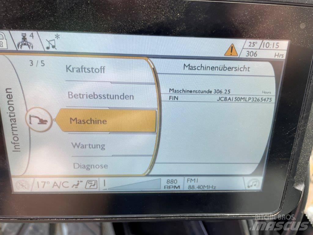 JCB 150X Miško technika (Harvesteriai)