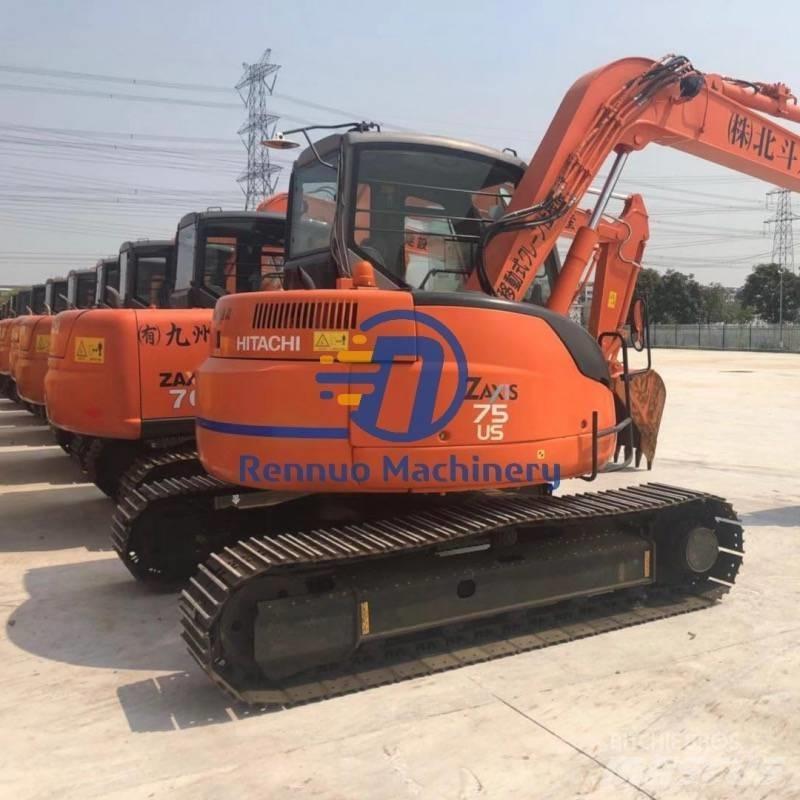 Hitachi ZX 75 US Vikšriniai ekskavatoriai