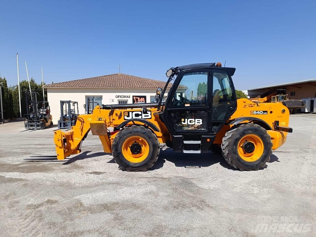 JCB 540-140 Teleskopiniai krautuvai